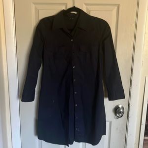 Theory long dress shirt